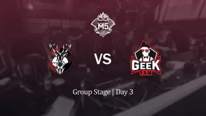 Hasil The Ohio Brothers vs GEEK Fam ID M5 Group Stage Day 3