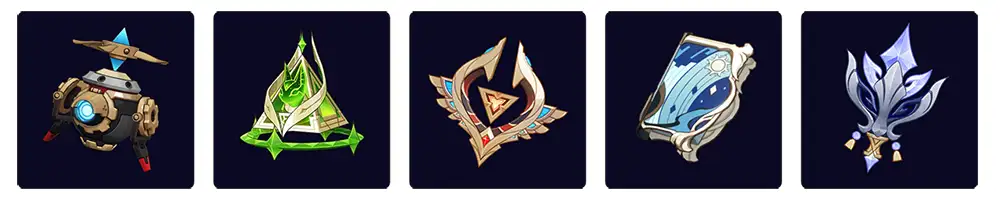 wriothesley weapon Cashflow Supervision - Reliquary of Truth - Clash of Kings - The Widsith - Echoes of the Heart 