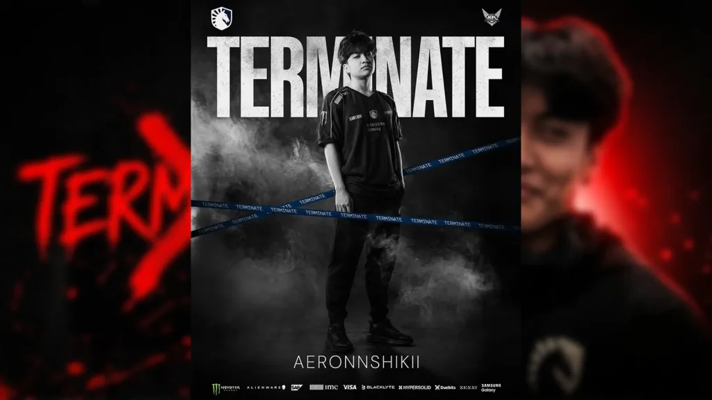 aeronshiki terminate dari team liquid id