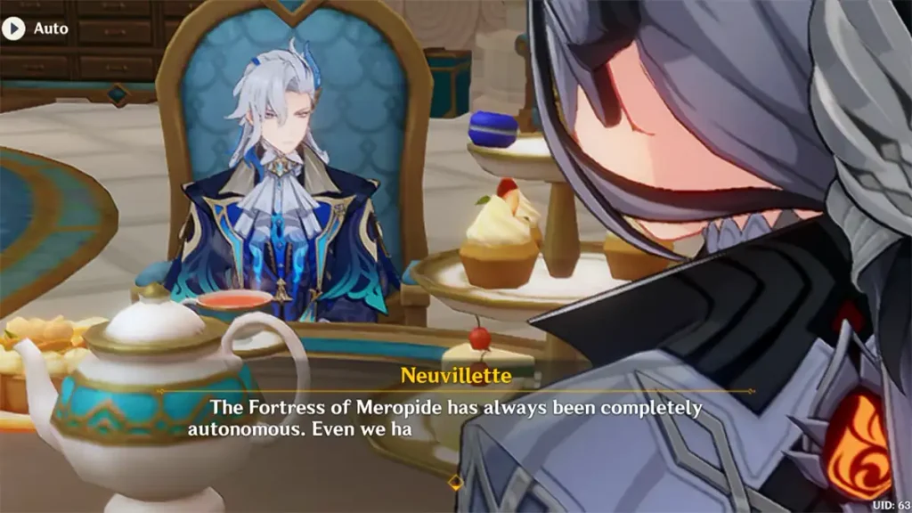 arlecchino meets neuvilette and furina 