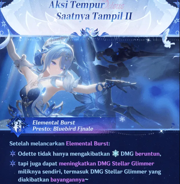 penjelasan elemental burst odette