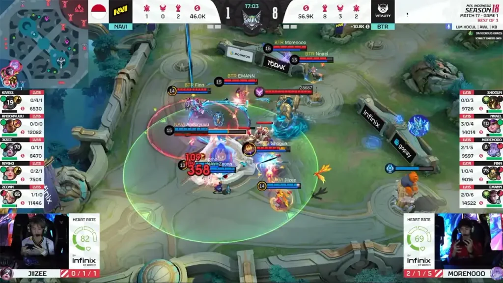 game 1 btr vs navi mpl id s18