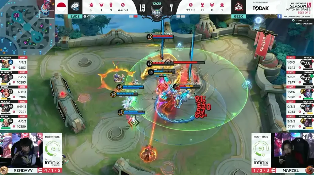 game 2 geek vs evos mpl s18