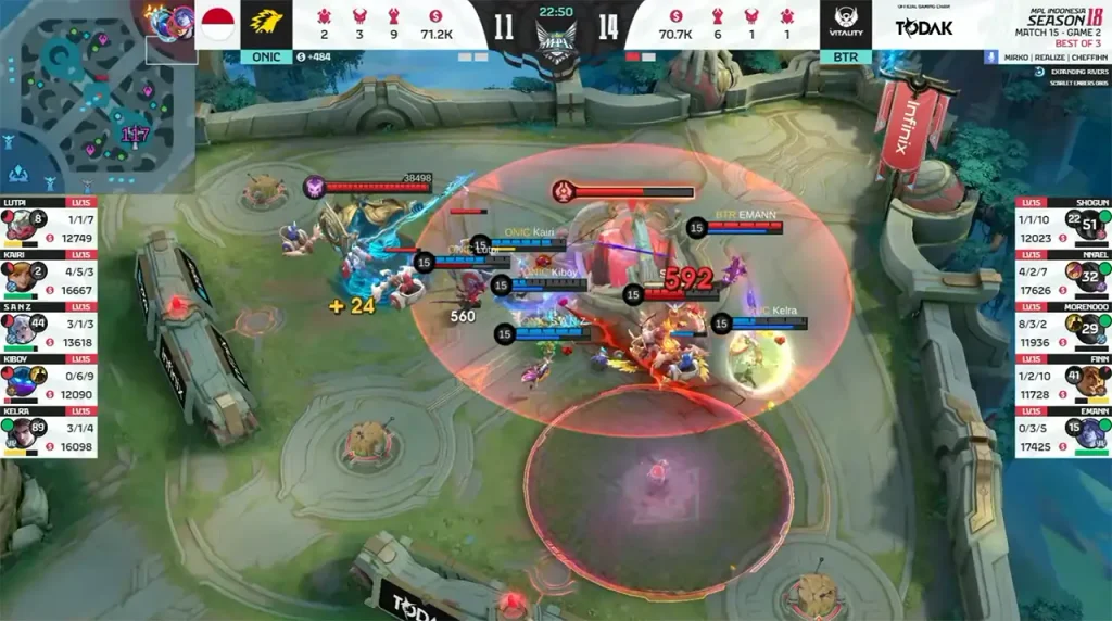 game 2 onic vs btr mpl s18