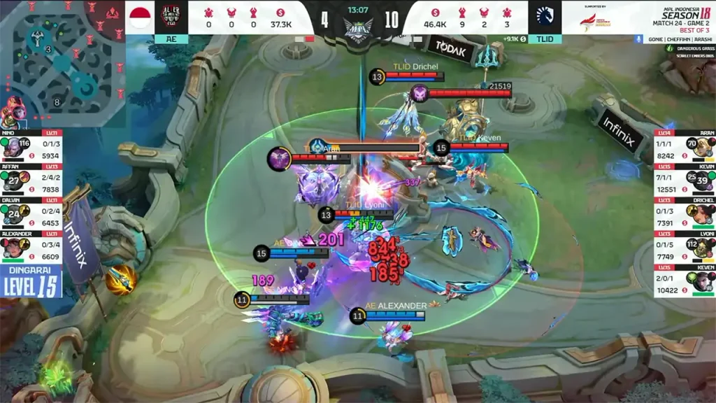 game 2 tlid vs ae mpl id s18