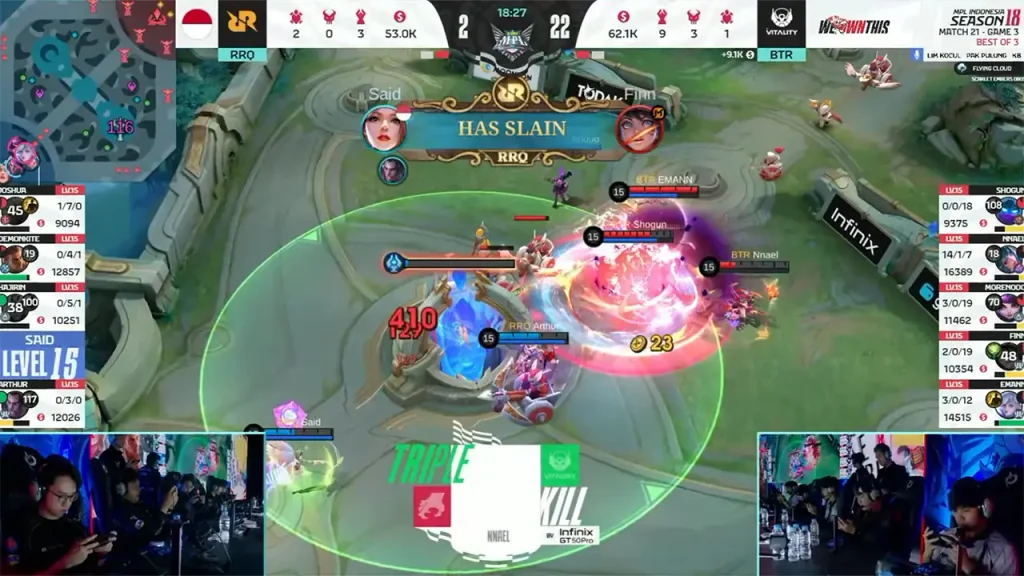 game 3 rrq vs btr mpl id s18