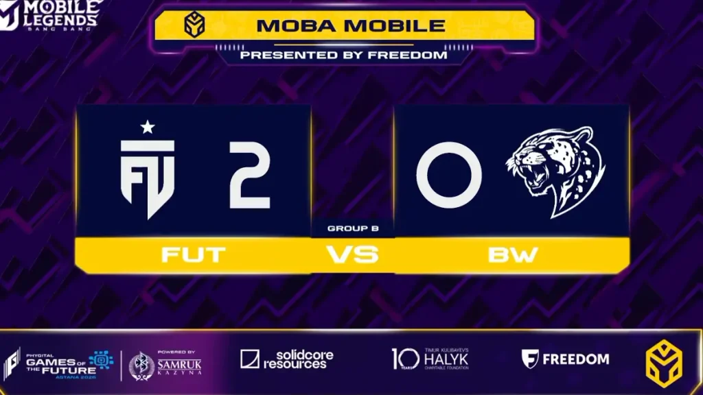 hasil pertandingan grup stage fut esports vs wildcats gotf 2026