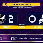 hasil srg vs aurora group stage gotf 2026