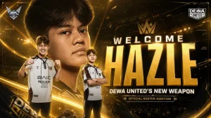 hazle masuk dewa united mpl id s18