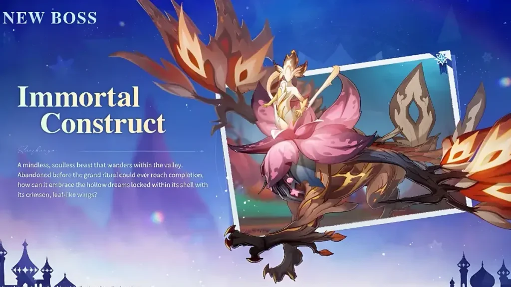 immortal construct world boss genshin impact 7.0