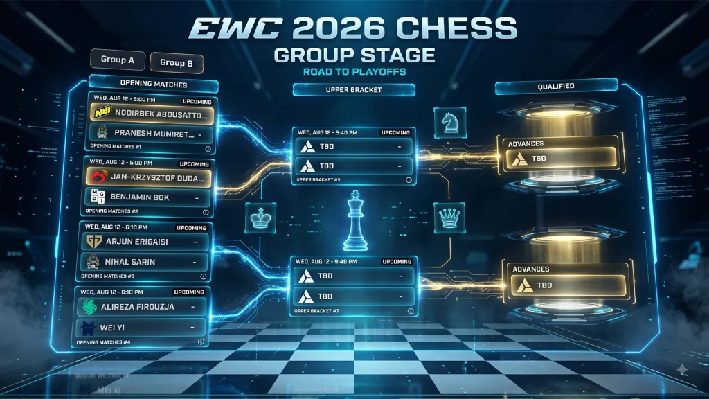 jadwal grup a chess ewc 2026