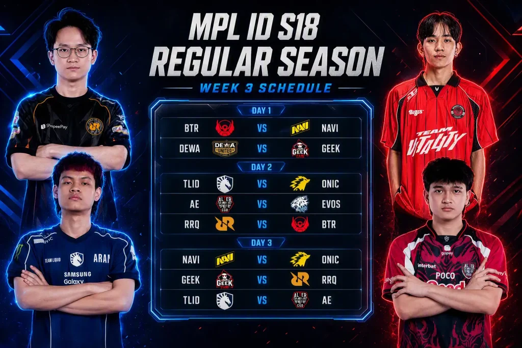jadwal mpl id s18 week 3
