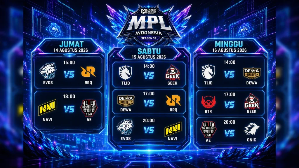 jadwal mpl indonesia s18 week 1