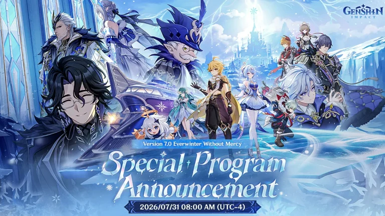 special program 7.0 genshin impact