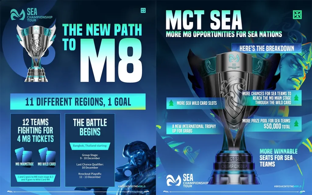 jalur baru masuk m series mct sea
