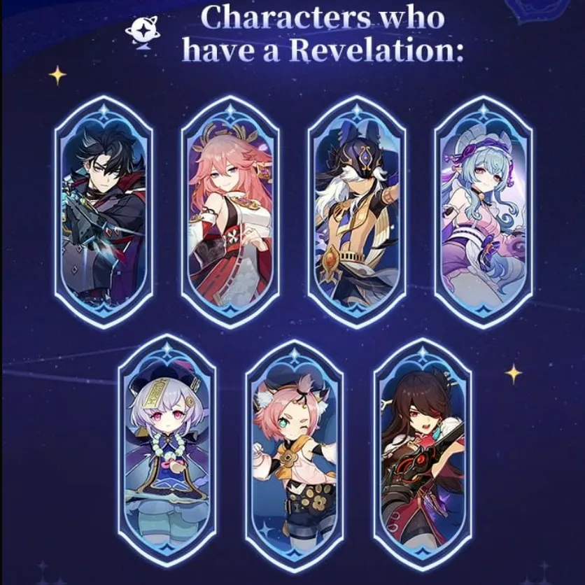 karakter witch revelation gi