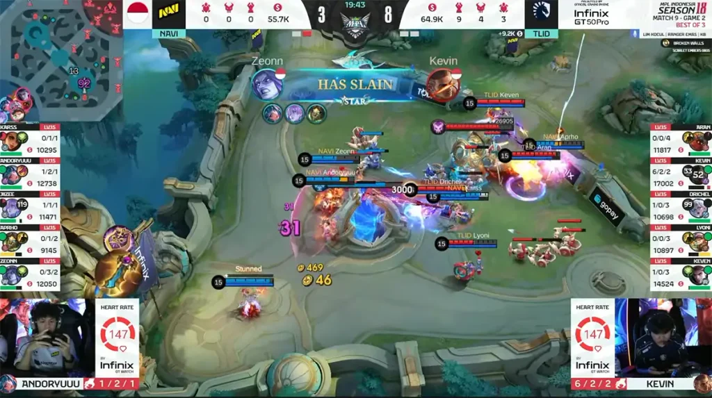 navi comeback game 2 vs tlid mpl s18