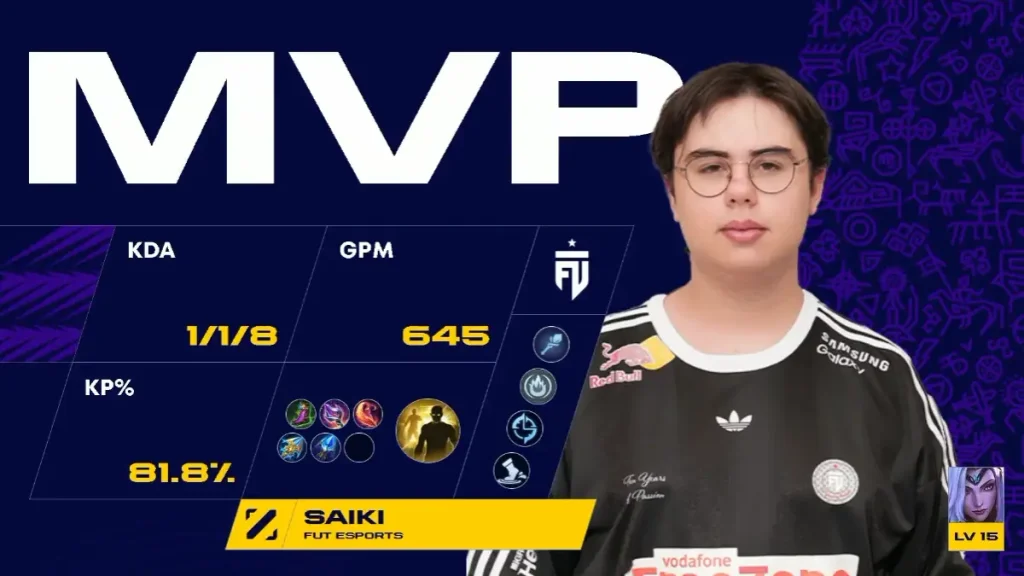 saiki mid lane fut esports mvp 