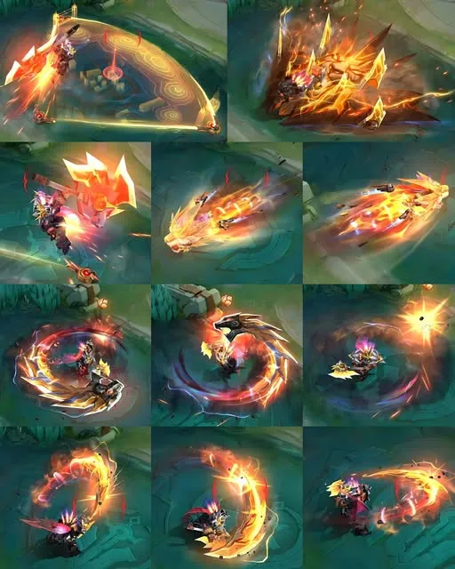 tampilan skill balmon vulcan lionheart