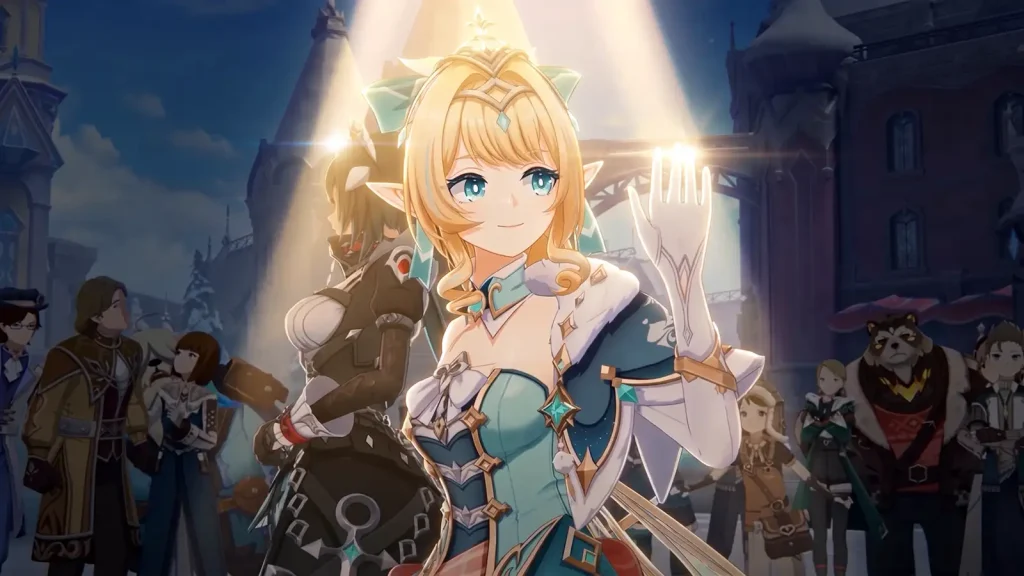 vesna drip marketing archon quest genshin impact snezhnaya