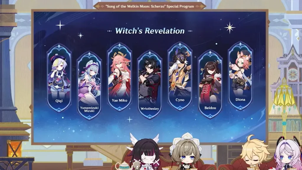 witch revelation buff stellar glimmer genshin impact