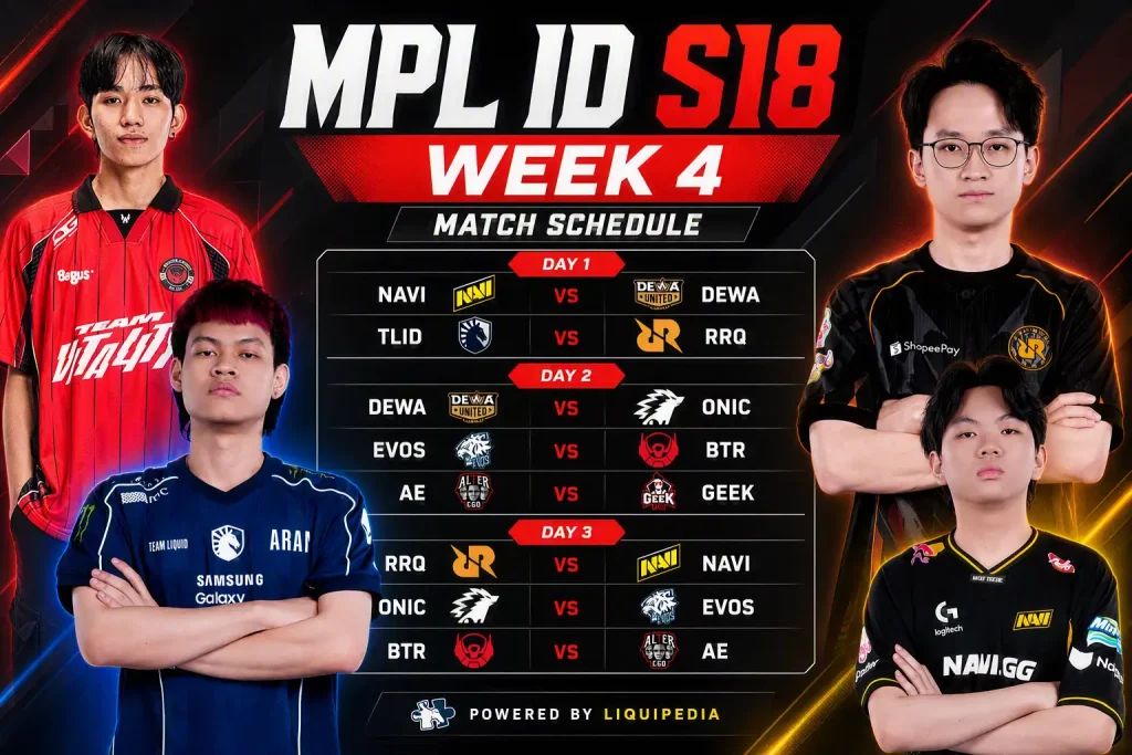 jadwal mpl id s18 week 4